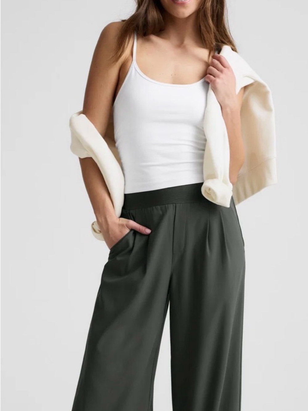 Beyond Yoga Slate women’s Elasticated Trousers - Slate - Picture 2 of 3